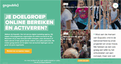 Desktop Screenshot of gopublic.nl
