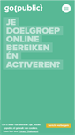 Mobile Screenshot of gopublic.nl