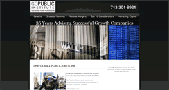 Desktop Screenshot of gopublic.com